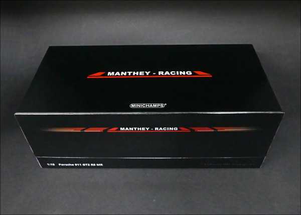 1:18 Porsche 911 [991.2] GT2 RS MR Manthey Racing blau- schwarz Collector Edition